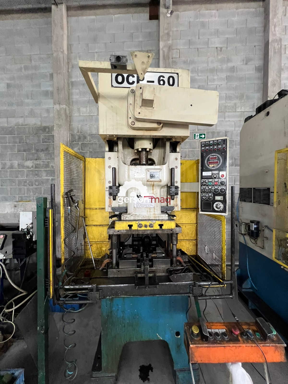 PRENSA EXCENTRICA TIPO C CHIN FONG OCP60 – ANO 2011